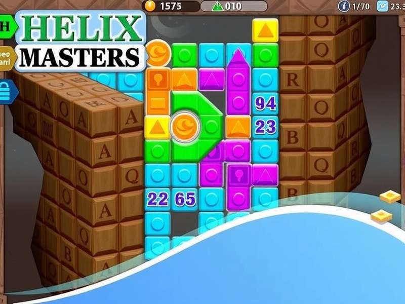 Helix Puzzle Master India Gameplay Screenshot